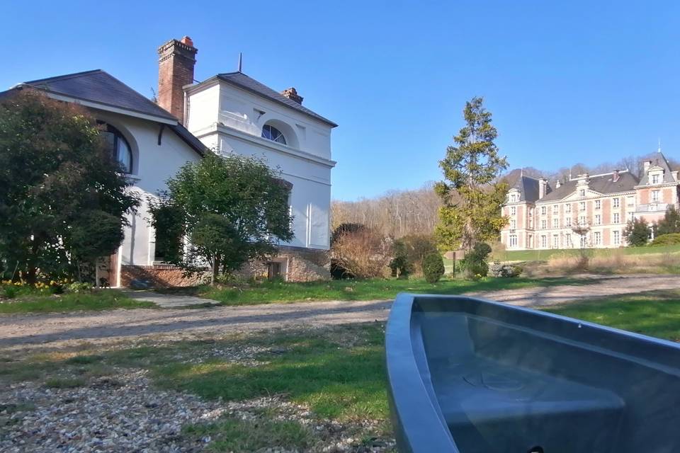 Vue Moulin & Château