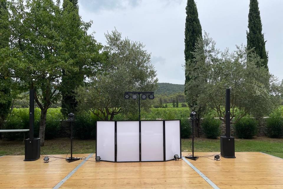 Setup plein air