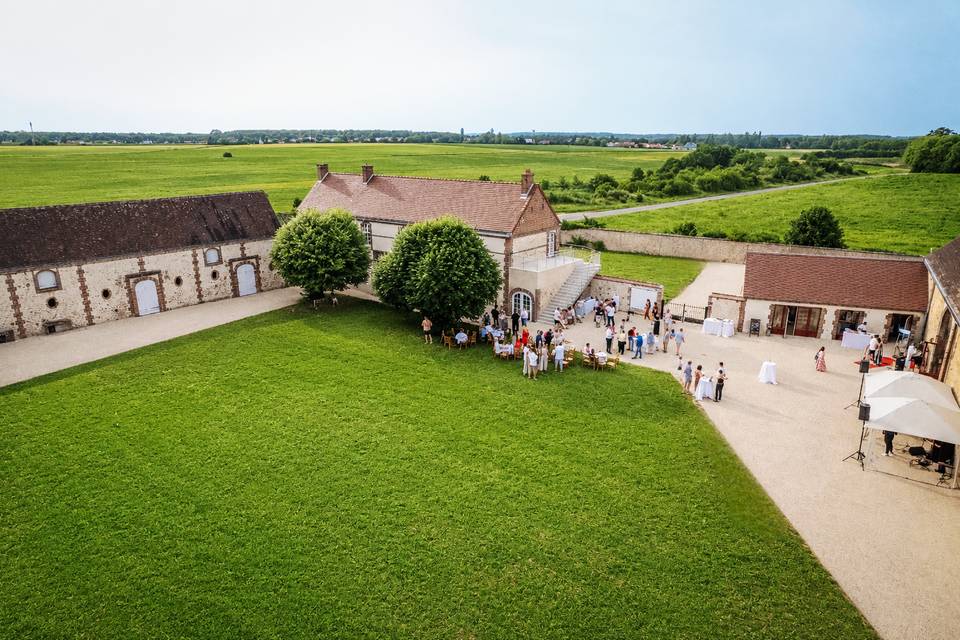 La cour
