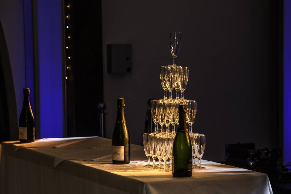 Mise en lumière dessert