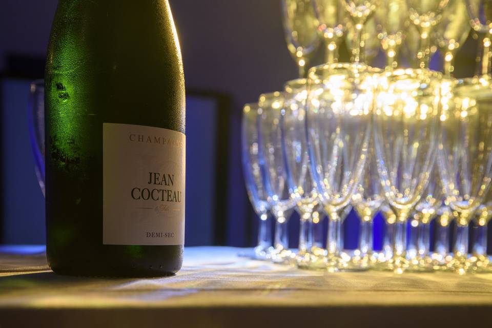 Mise en lumière dessert