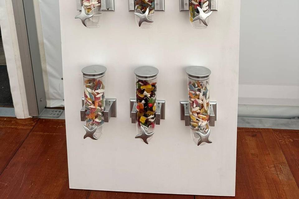 Mur à bonbons