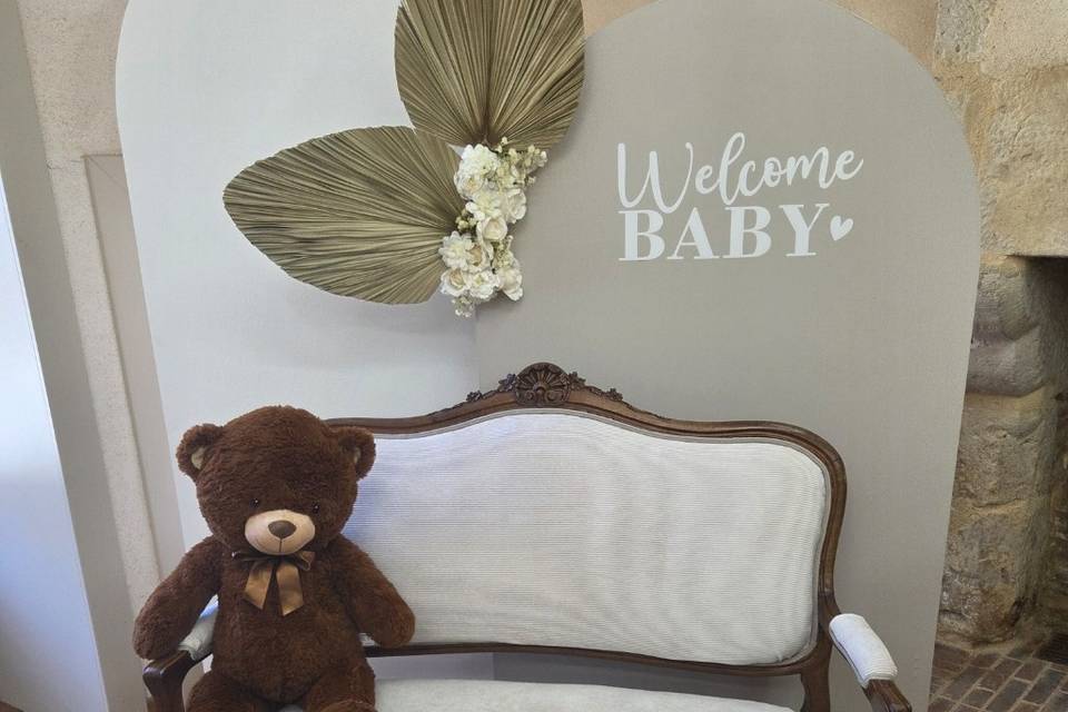 Décor baby shower