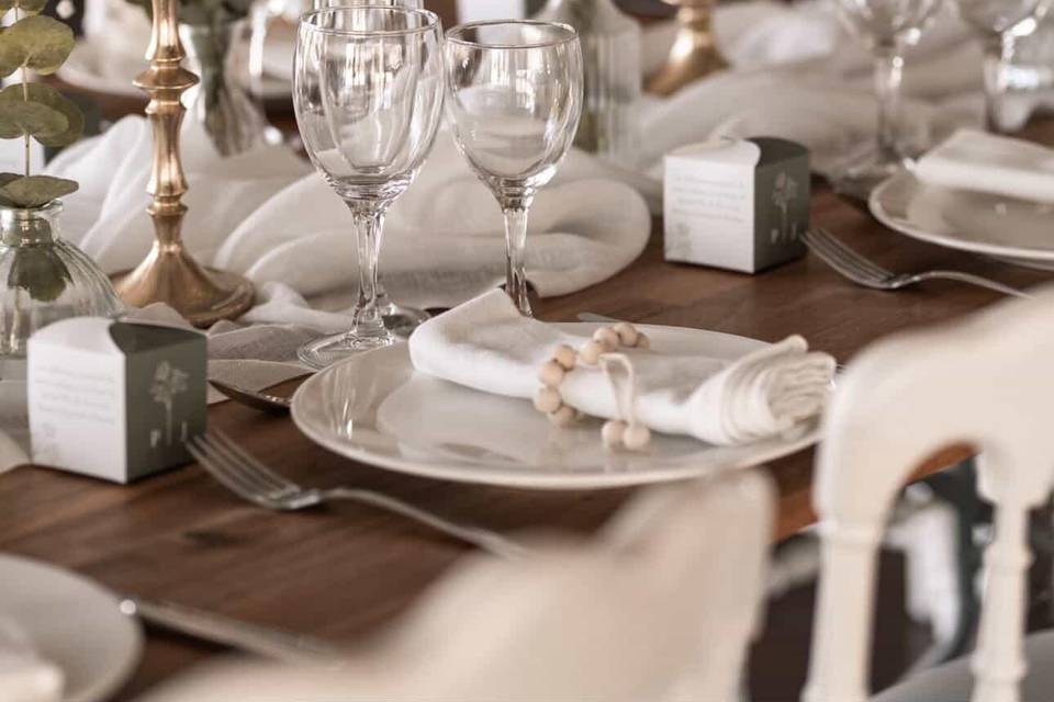 Déco de table mariage
