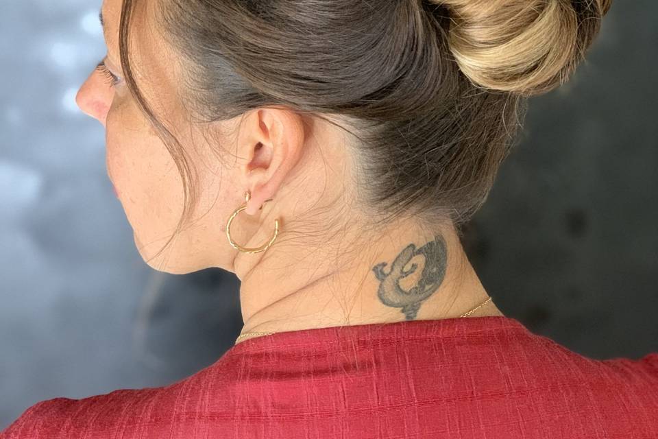 Chignon mariée