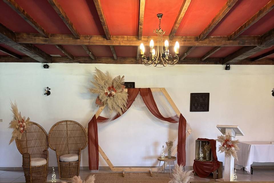 Mise en scène cérémonie laïque