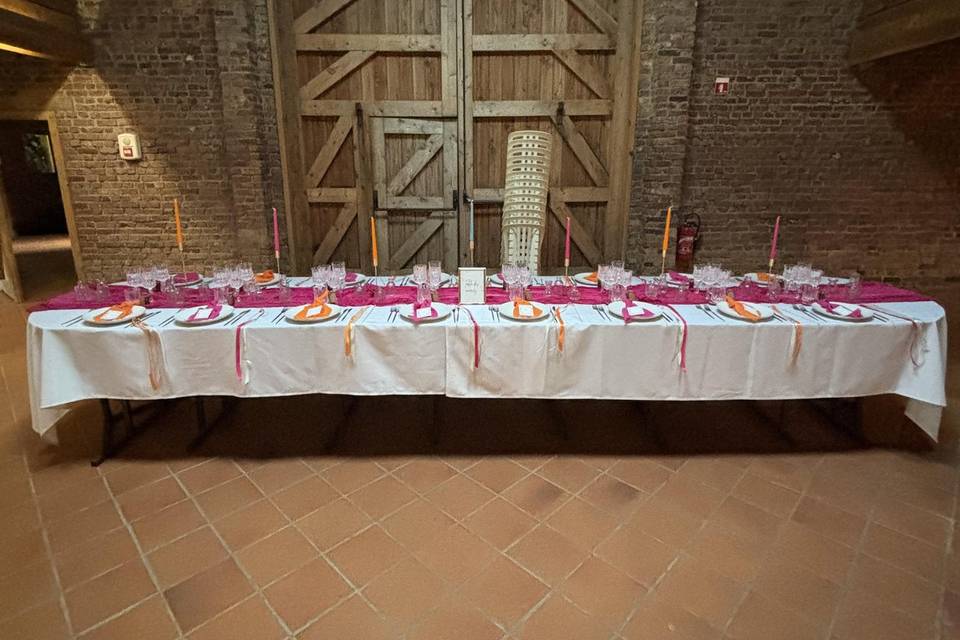 Table d'honneur