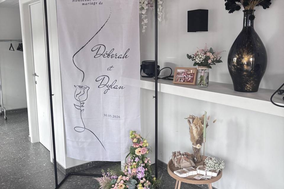 Panneau de bienvenue