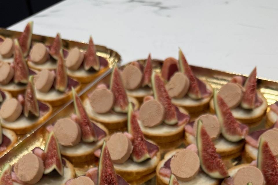 Toste fois gras figue magret