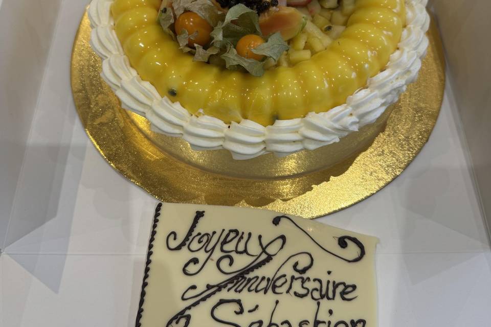 Entremets exotique