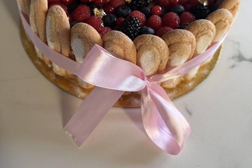 Charlotte framboise