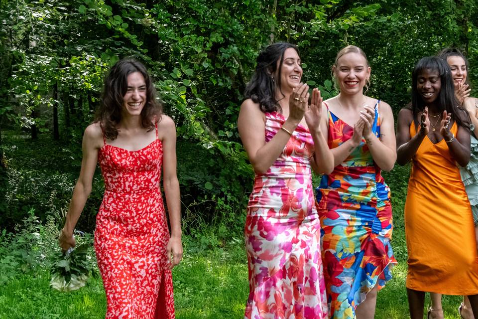 Lancé de bouquet