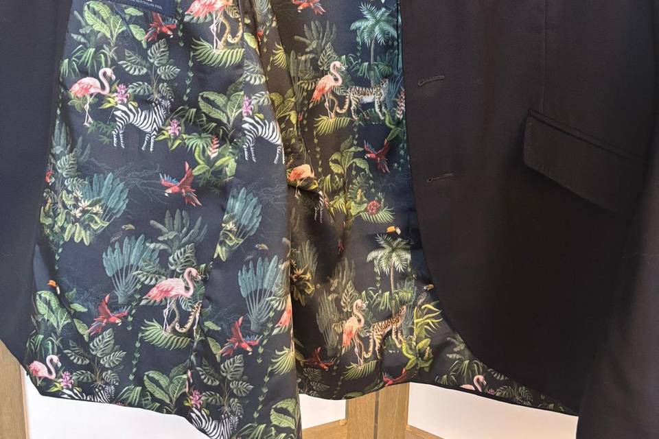 Veste costume sur mesure