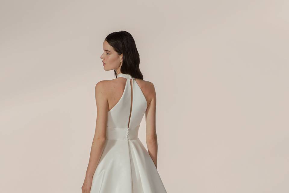 A line satin