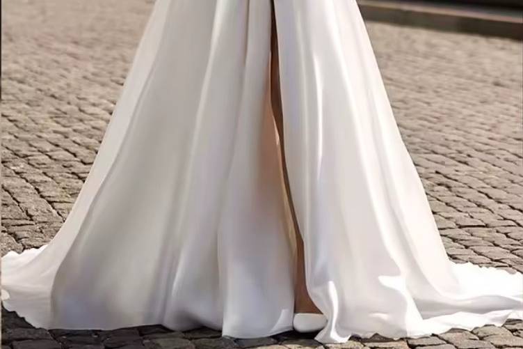 A line organza