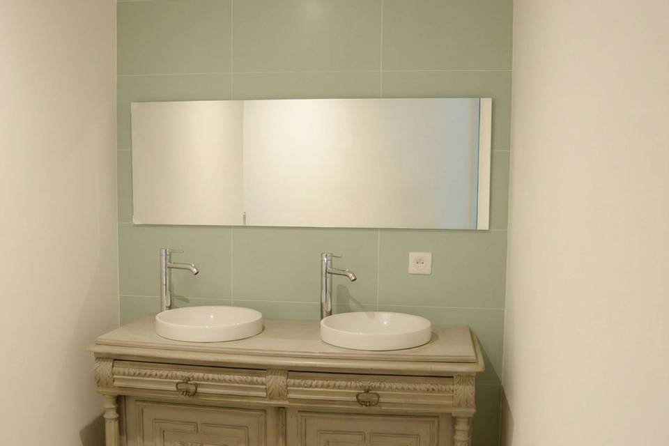 Salle de bain du gite