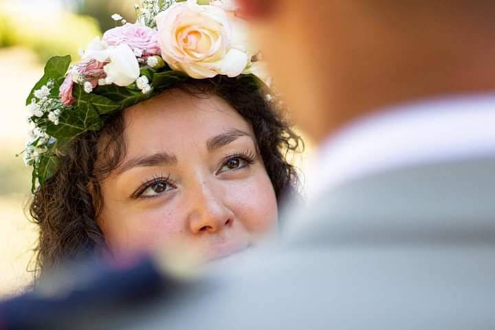 Portrait de la mariée