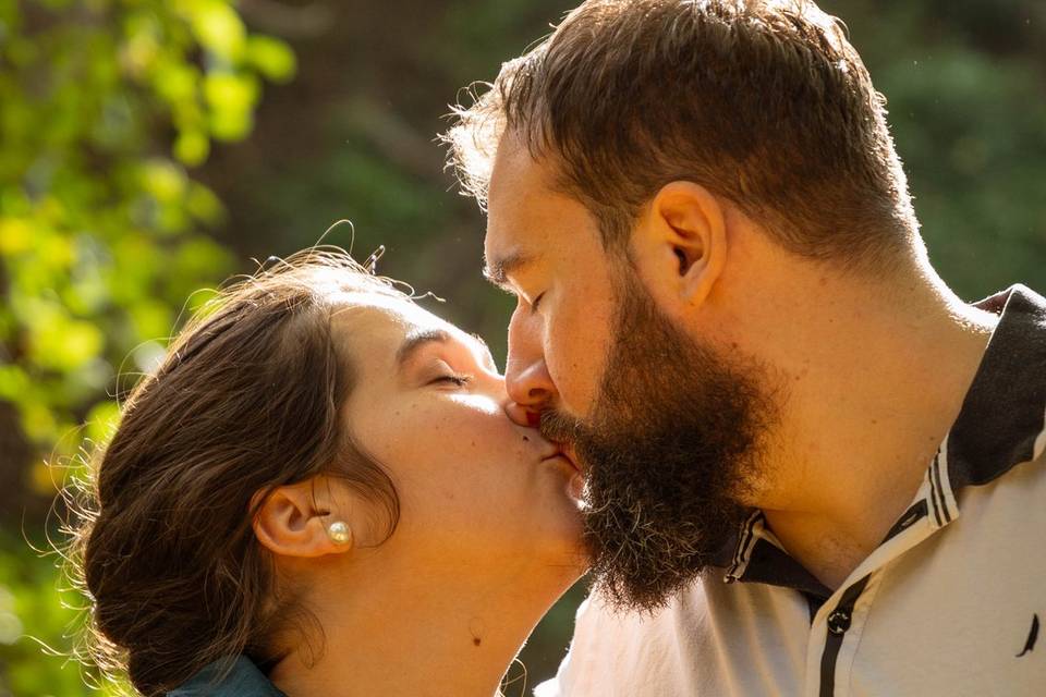 Shooting couple Automne