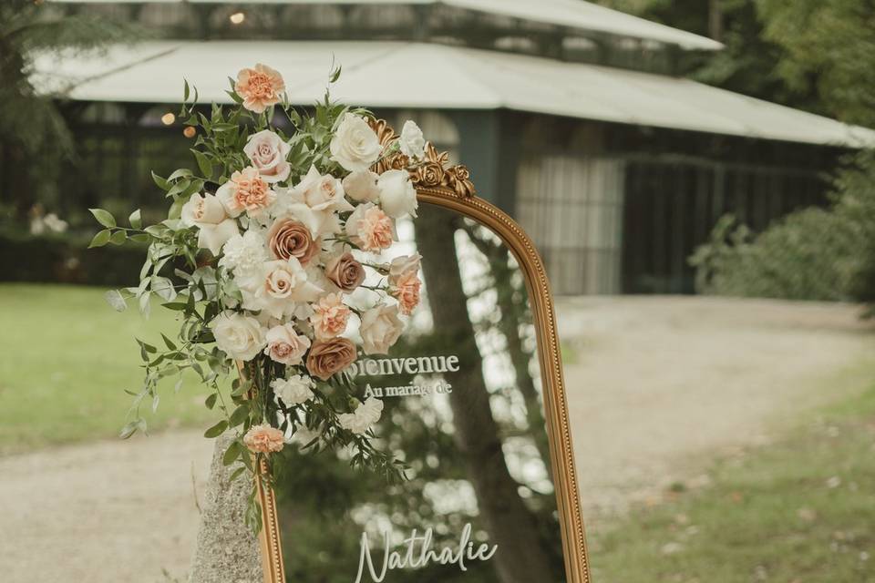 Miroir XL Bienvenue