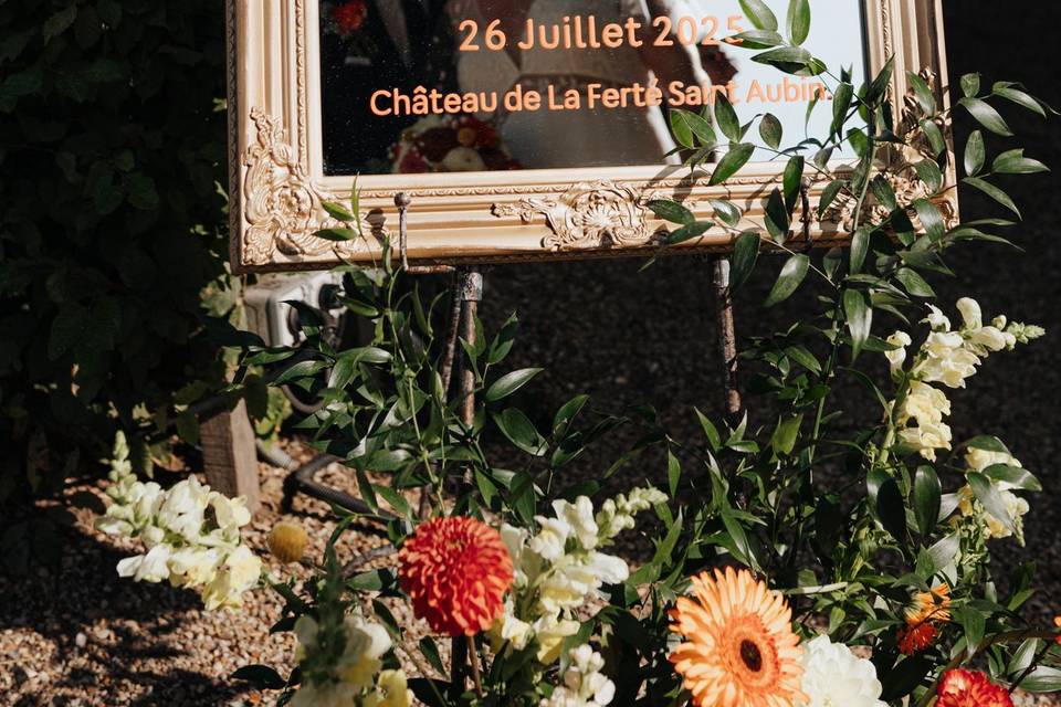 Panneau de bienvenue