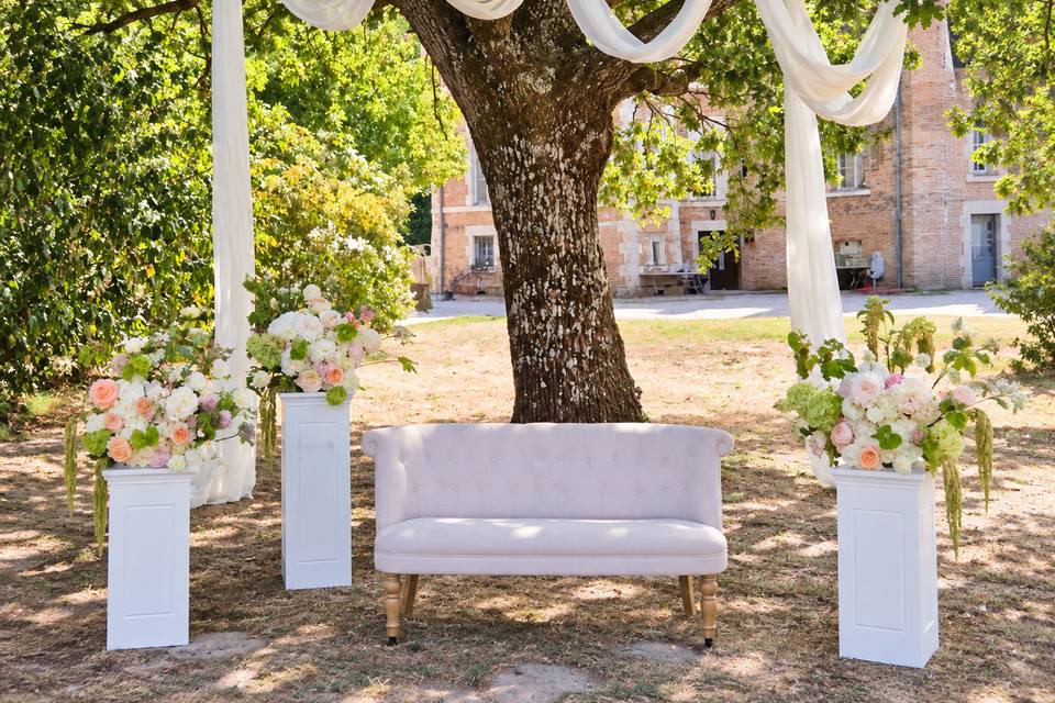 Cérémonie colonnes