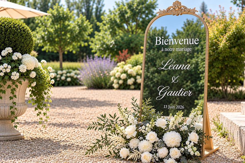 Miroir de bienvenue