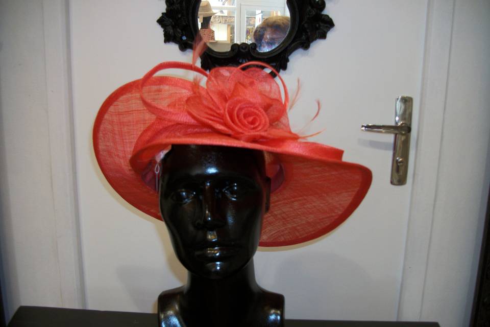 Chapeau corail