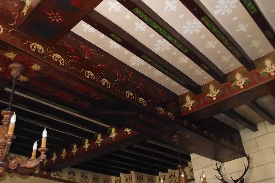 Plafond décoré