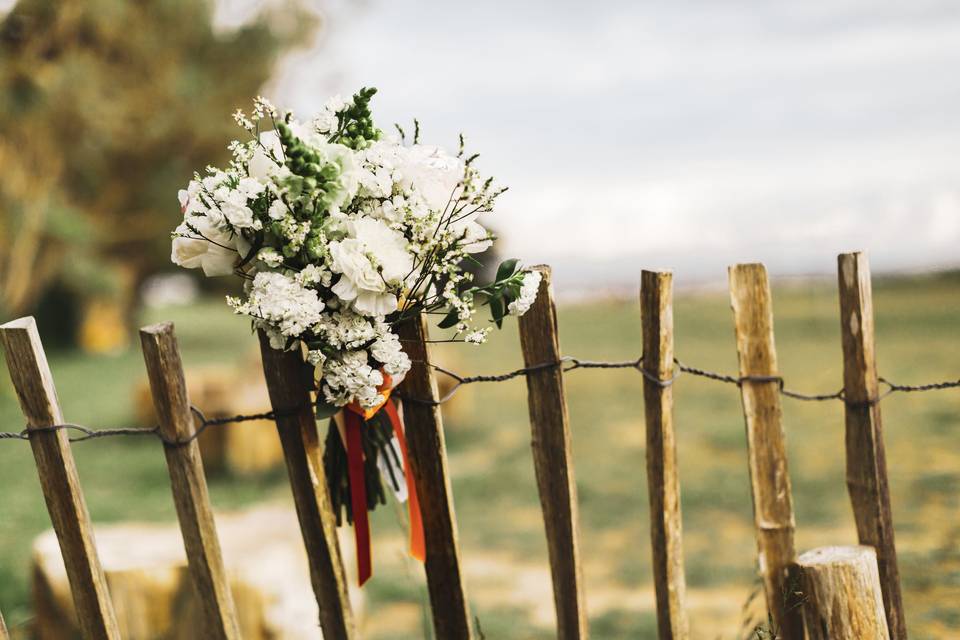 Bouquet mariage blanc