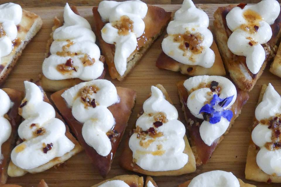 Creme Feta, Pita crousti
