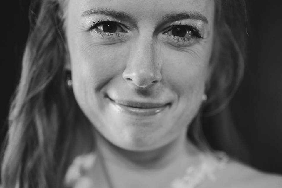 Portrait de la mariée