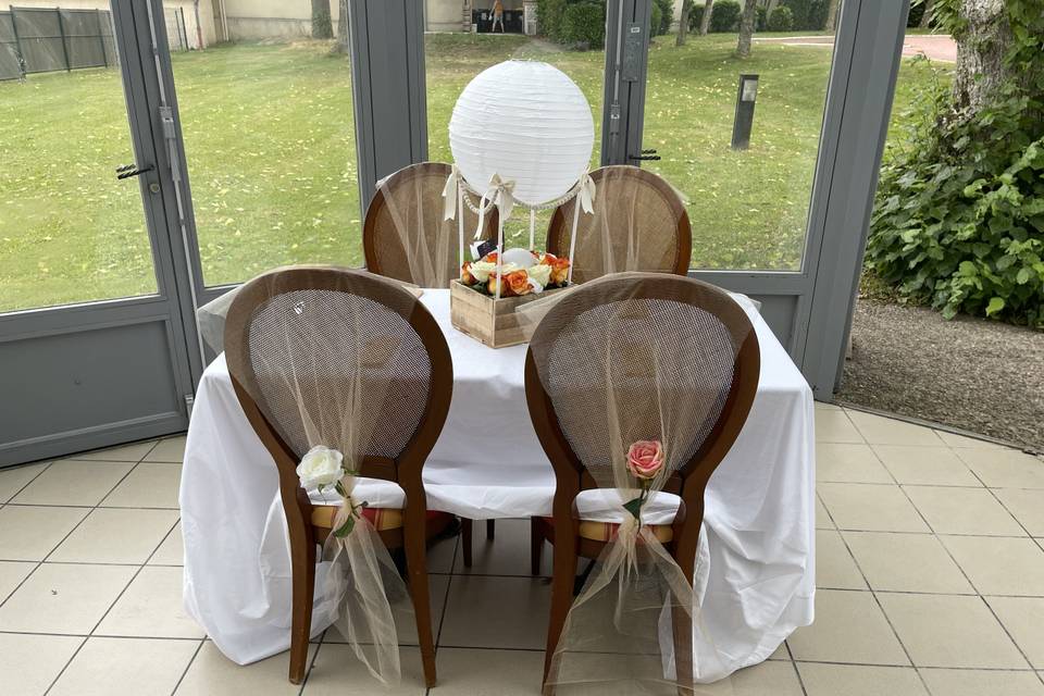 Table des invités