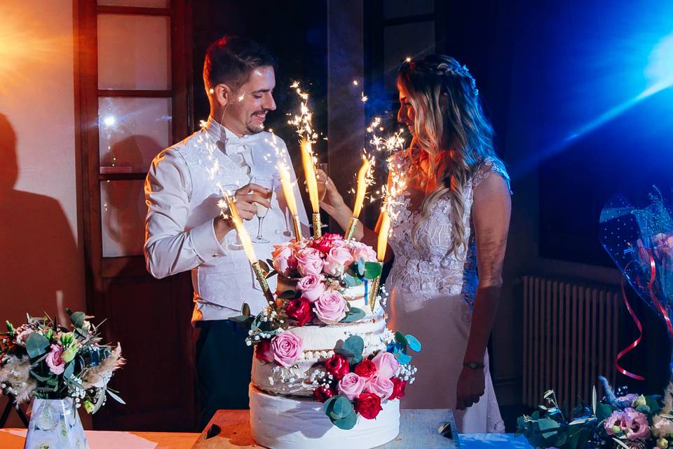 Mariage A & N gateau