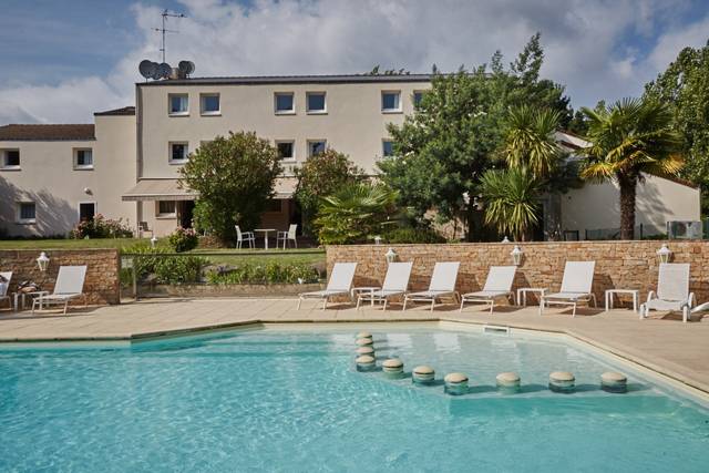 Vue de la piscine