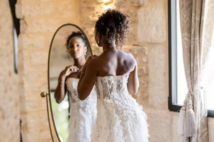 Préparatifs de la mariée