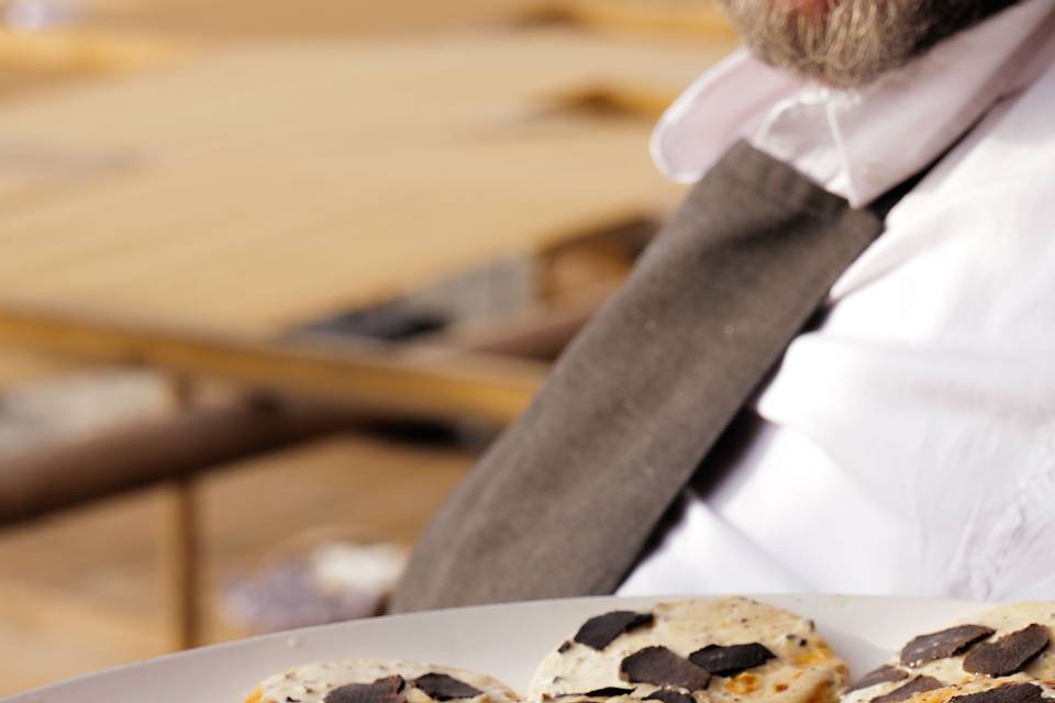 Pizza à la truffe