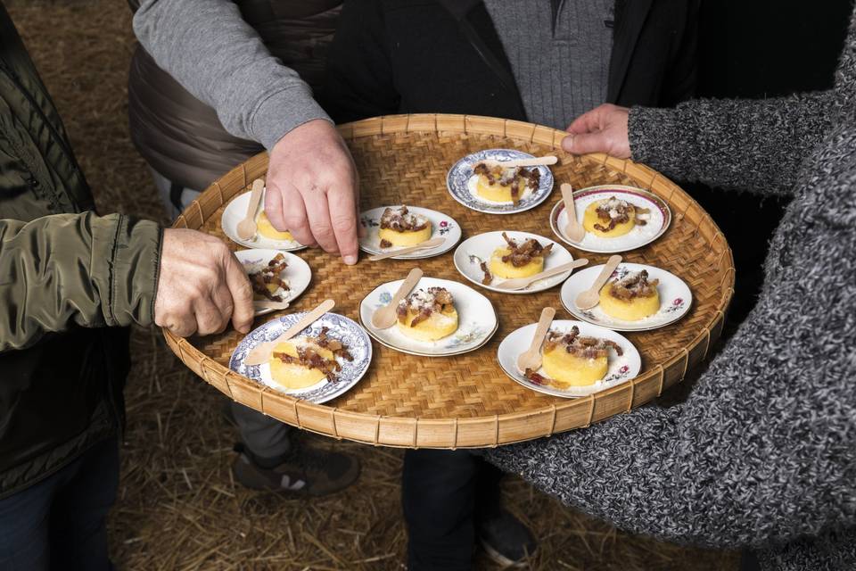 Polenta croquante
