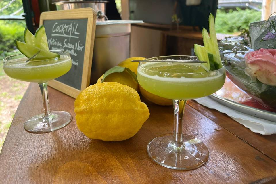 Martini aux fleurs de sureau