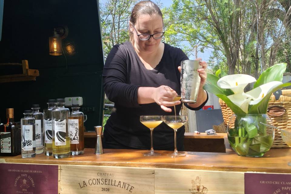 Bar à cocktail