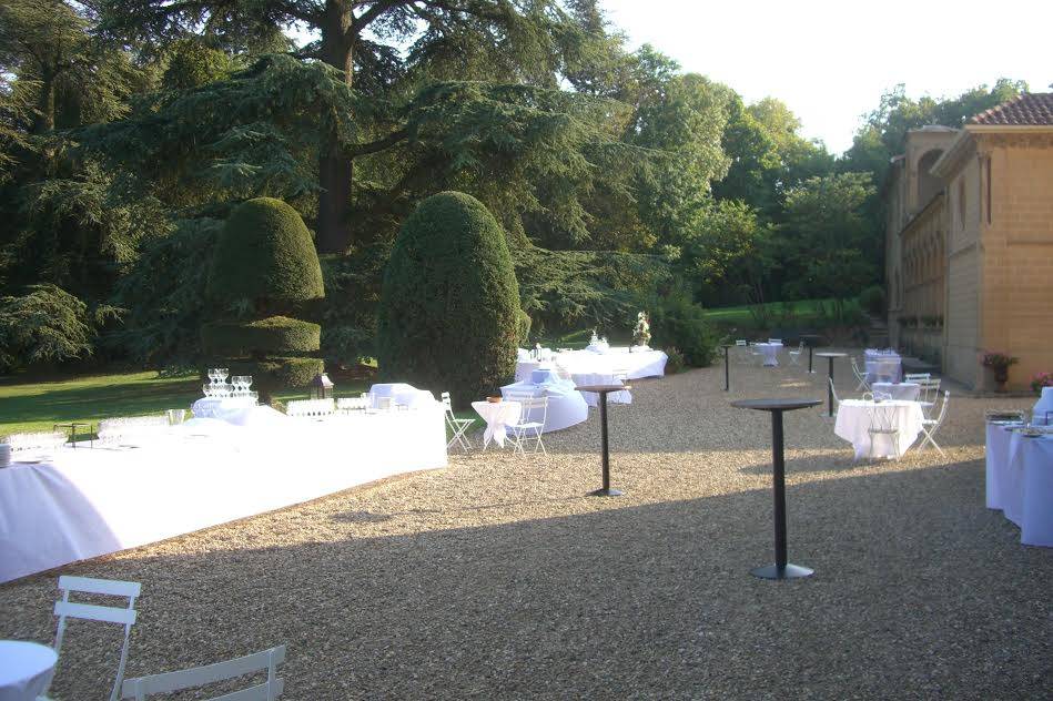 Cloïtre de l'orangerie nuit