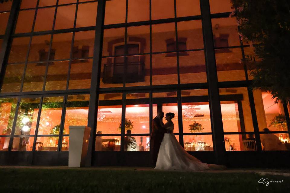 Couple mariage soirée