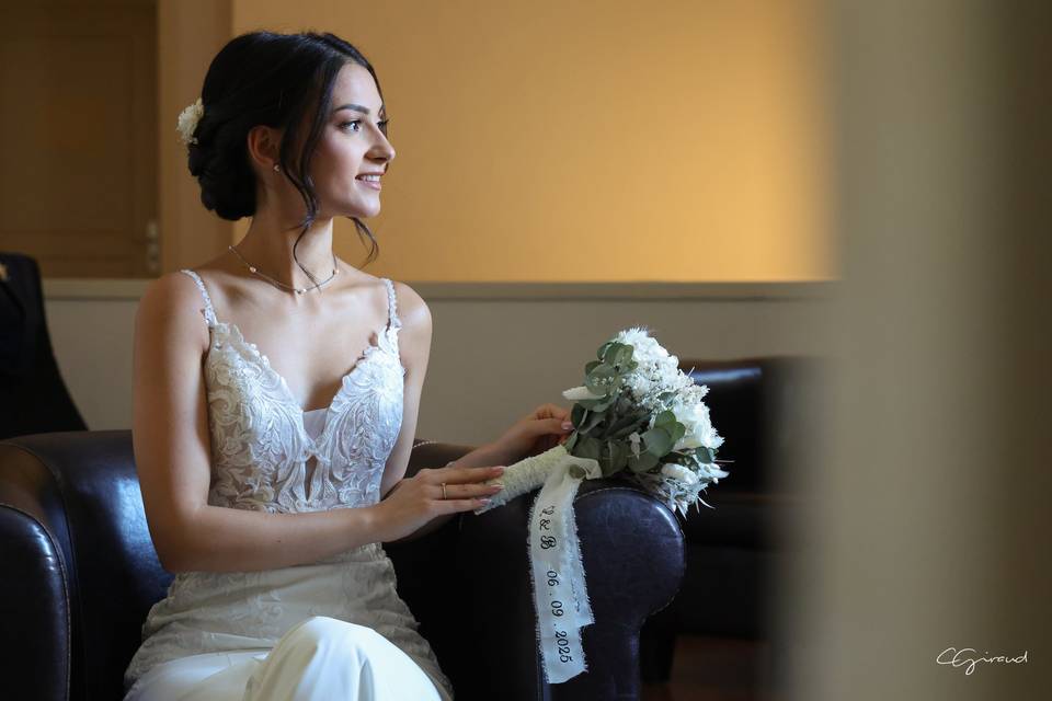 Préparatif de la mariée