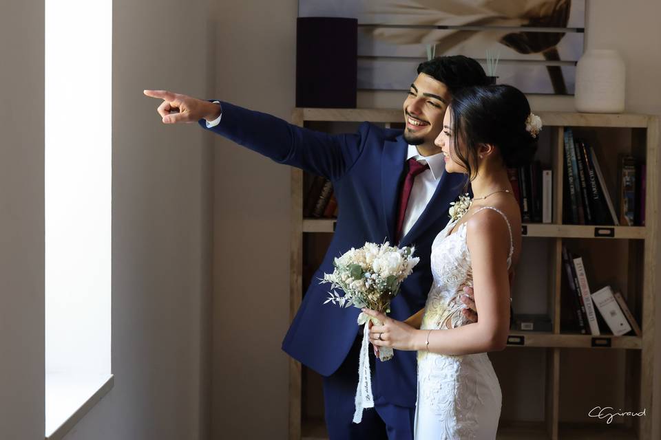 Préparatif de la mariée