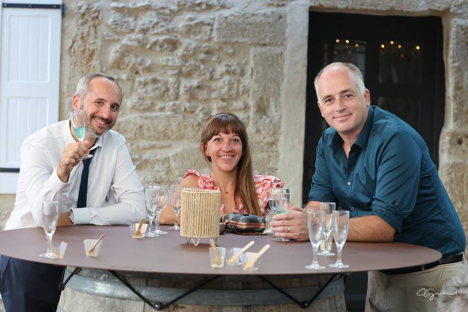 Portrait vin d'honneur