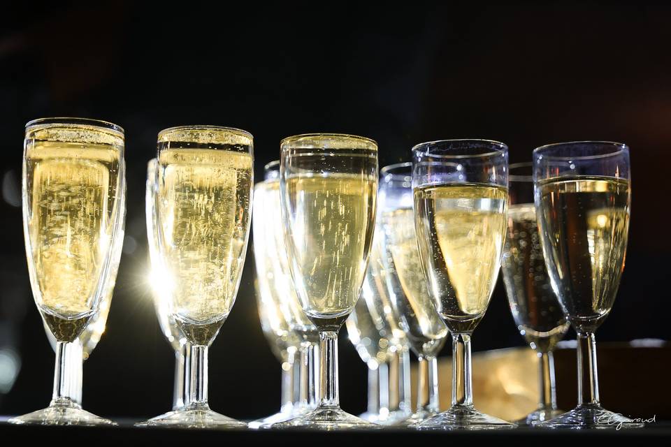 Champagne des mariés