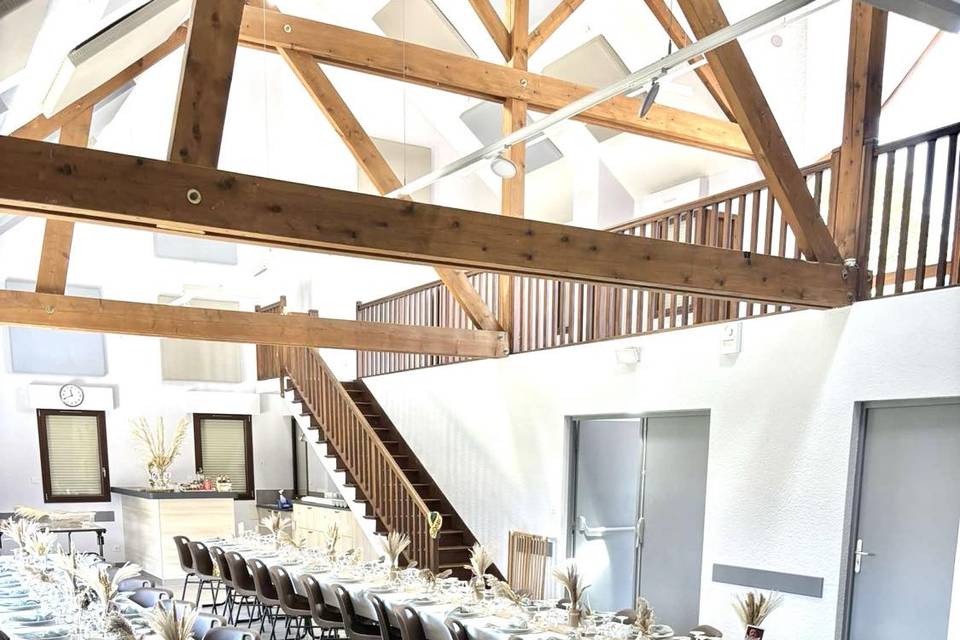 Salle baptême bohême