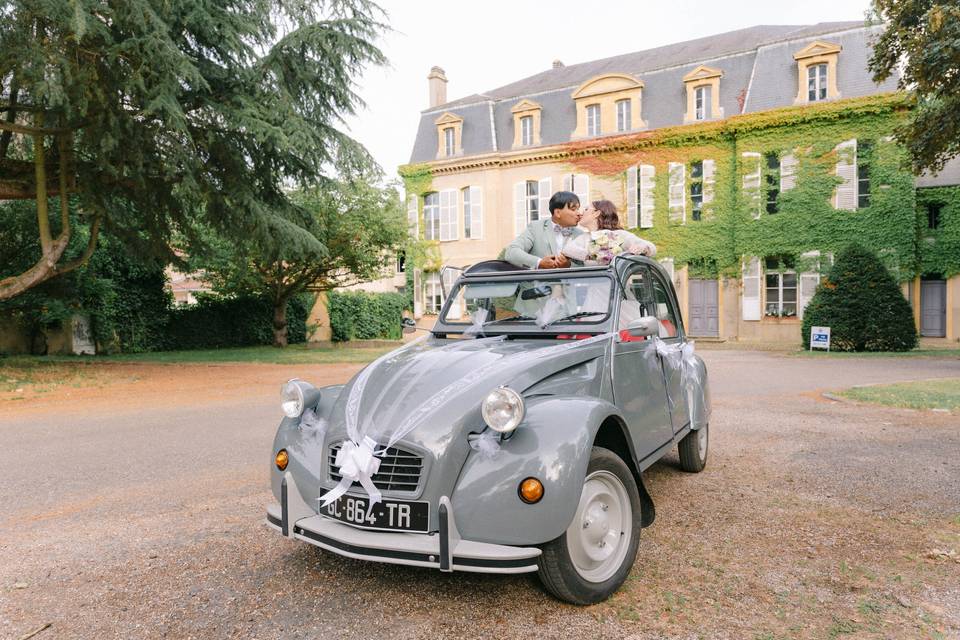 Voiture des mariés