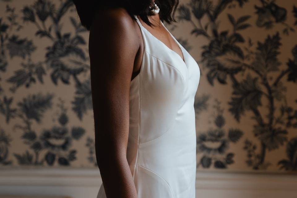 Préparatifs mariée au château