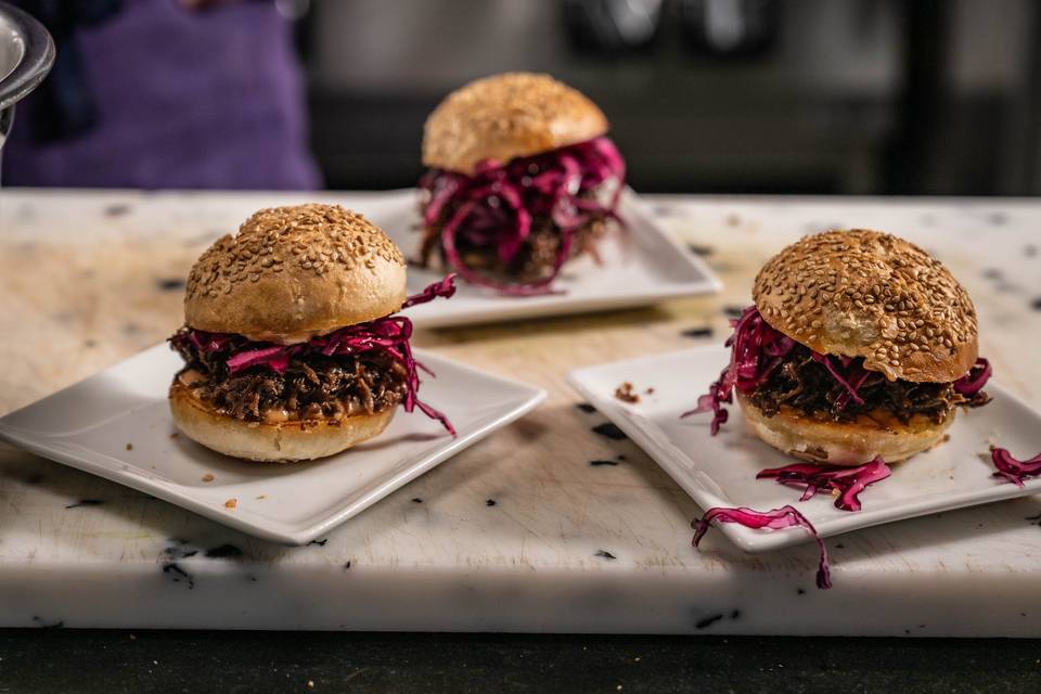 Mini Burgers mijotée