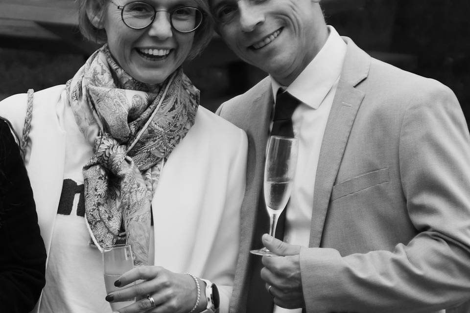 Lors du vin d'honneur